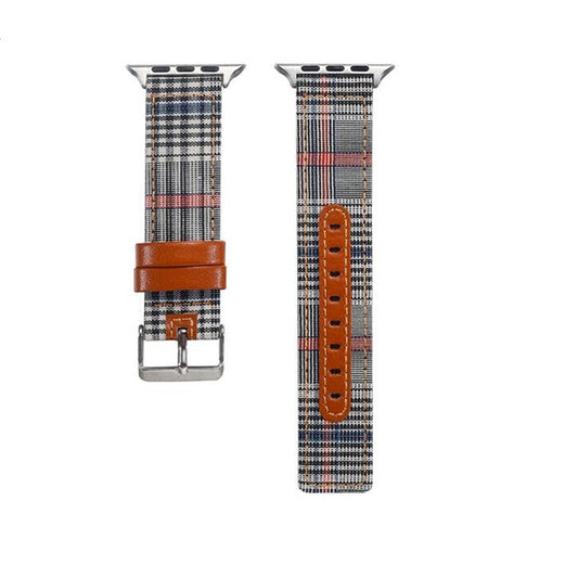 Business Canvas Leather Strap